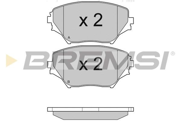 Гальмівні колодки пер. Toyota RAV4 94-05 (sumitomo)