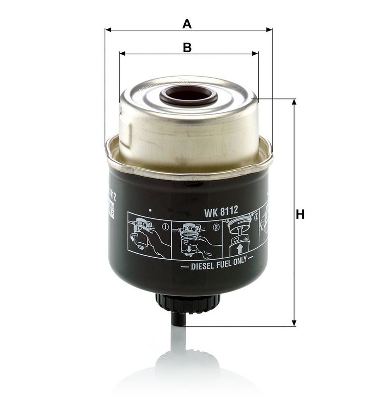 Kütusefilter, MANN-FILTER WK 8112