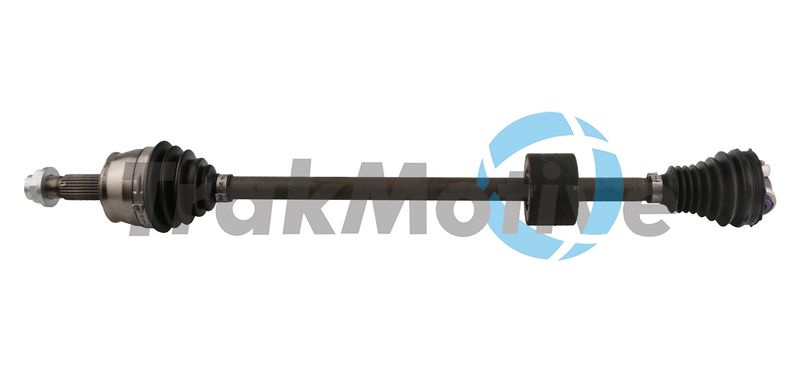 TRAKMOTIVE FIAT полуось правый L=754mm 25 зуб. 500 0.9 12-, 500 C 1.4 09-, FORD KA 1.3 TDCi 08-16