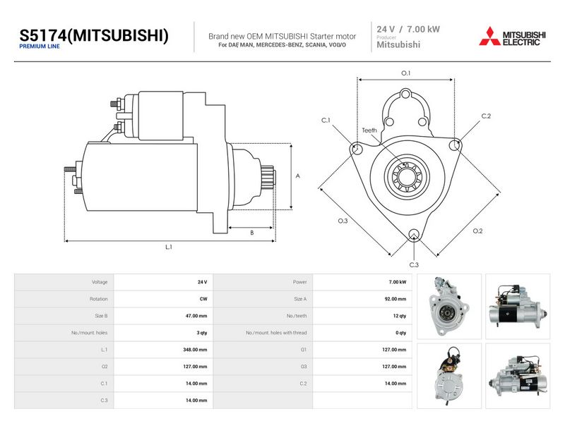 Prekės atitinka OEM kodą: M009T88571AM
