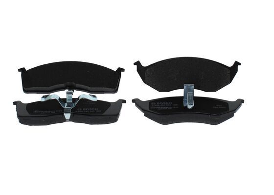 0986424363 BOSCH Комплект гальмівних колодок з 4 шт. дисків - Фото 2