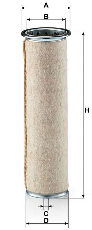 Lisa õhufilter, MANN-FILTER CF 1122