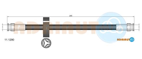 Тормозной шланг ADRIAUTO 111290