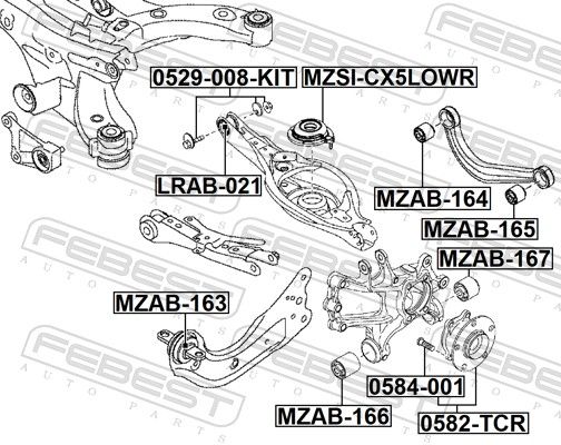 Puks, FEBEST MZAB-166