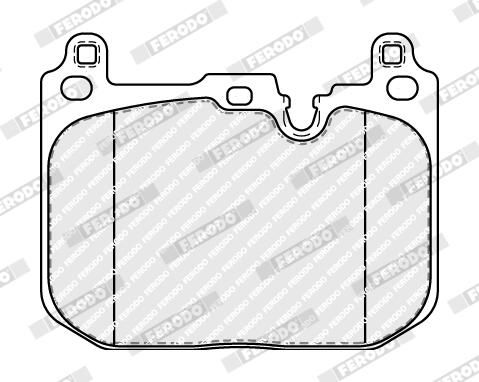 FERODO FDB5112 Brake Pad Set, disc brake