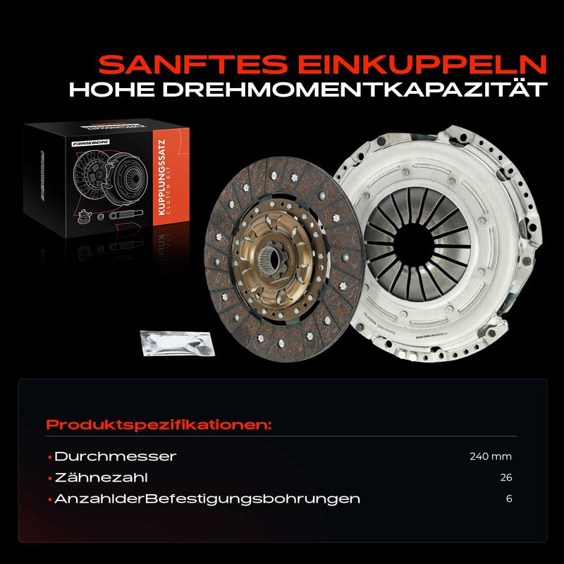 Frankberg 5481FB0037750 Clutch Kit