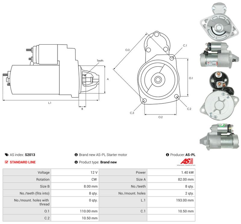 AS-PL S2013 Starter