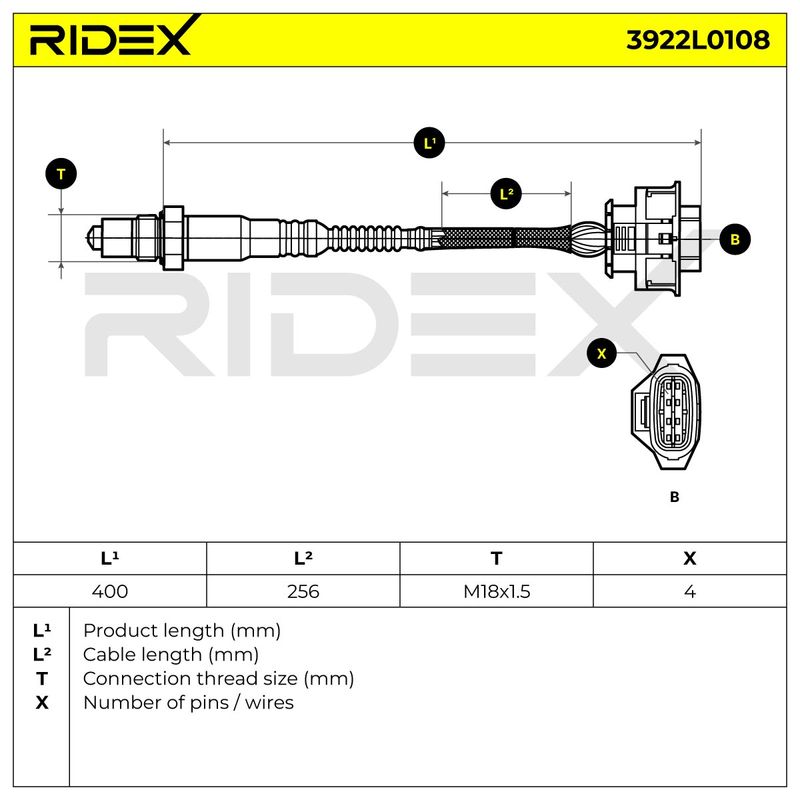 ламбда-сонда RIDEX