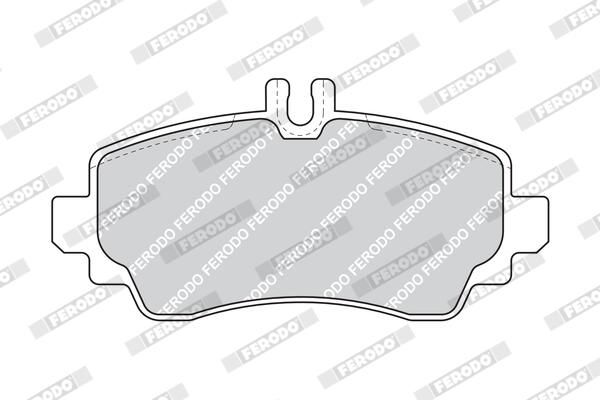 FERODO FDB1357 Brake Pad Set, disc brake