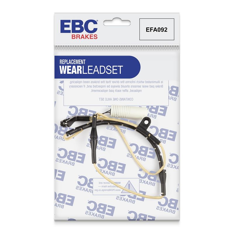 EBC Brakes Indicateur d'usure,plaquette de freins EFA092