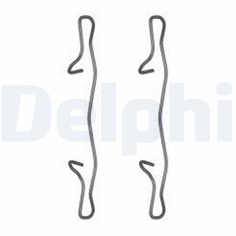 DELPHI tartozékkészlet, tárcsafékbetét LX0571