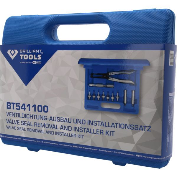 KS TOOLS BT541100 Tool Set, valve stem sealing