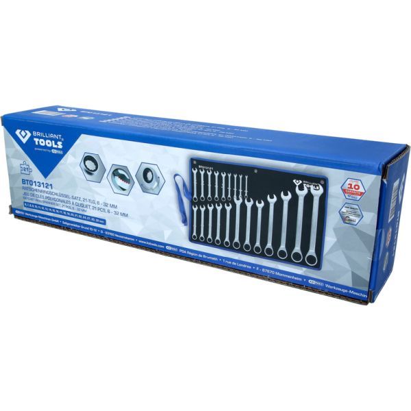 KS TOOLS BT013121 Ratchet Ring Spanner