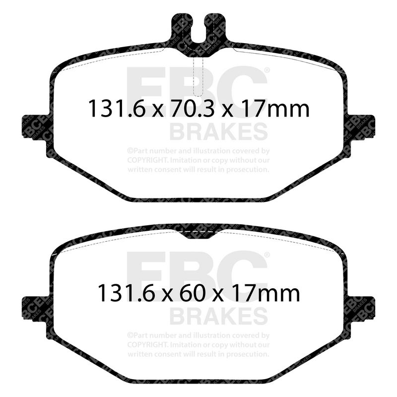 EBC Brakes Remblokkenset, schijfrem DP42427R