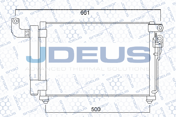 JDEUS kondenzátor, klíma 765M05