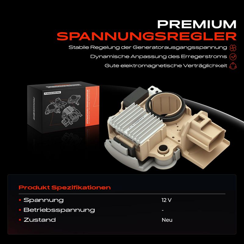 Frankberg 5481FB0053465 Generatoriaus įtampos reguliatorius