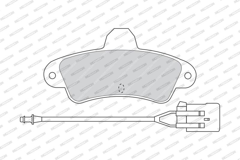 FERODO Plaquettes de frein à disque FDB913