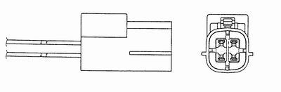Кисневий датчик, Ngk OZA544-N14