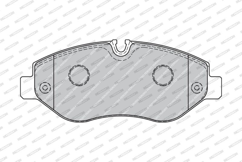 FERODO Plaquettes de frein à disque FVR1778