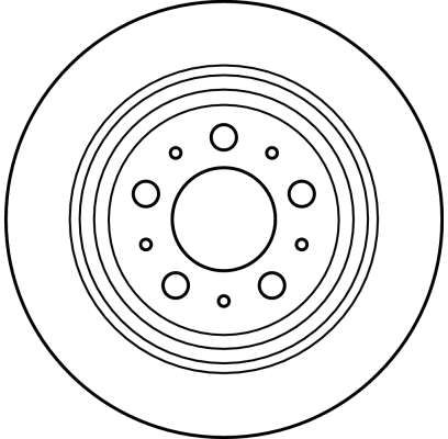 TRW DF4066 Brake Disc