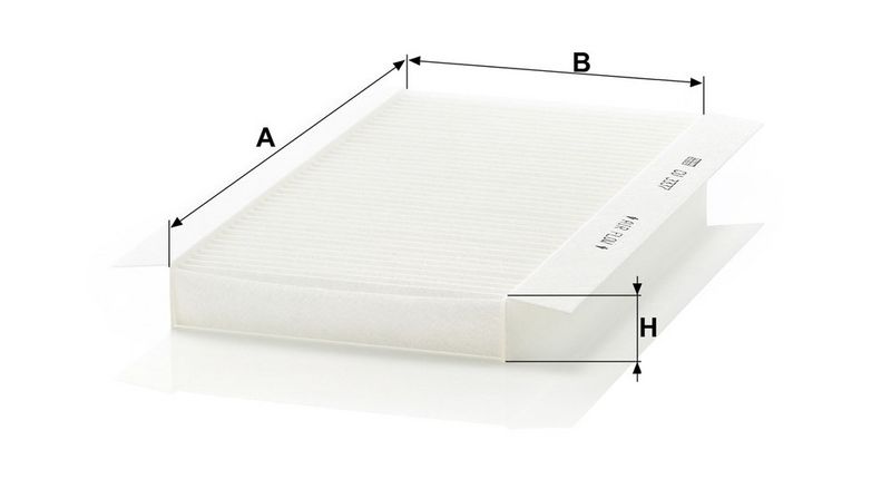 Filter, salongiõhk, MANN-FILTER CU 3337