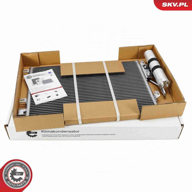 ESEN SKV 86SKV153 Condenser, air conditioning