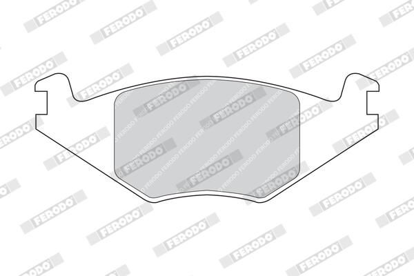 FERODO FDB385 Brake Pad Set, disc brake