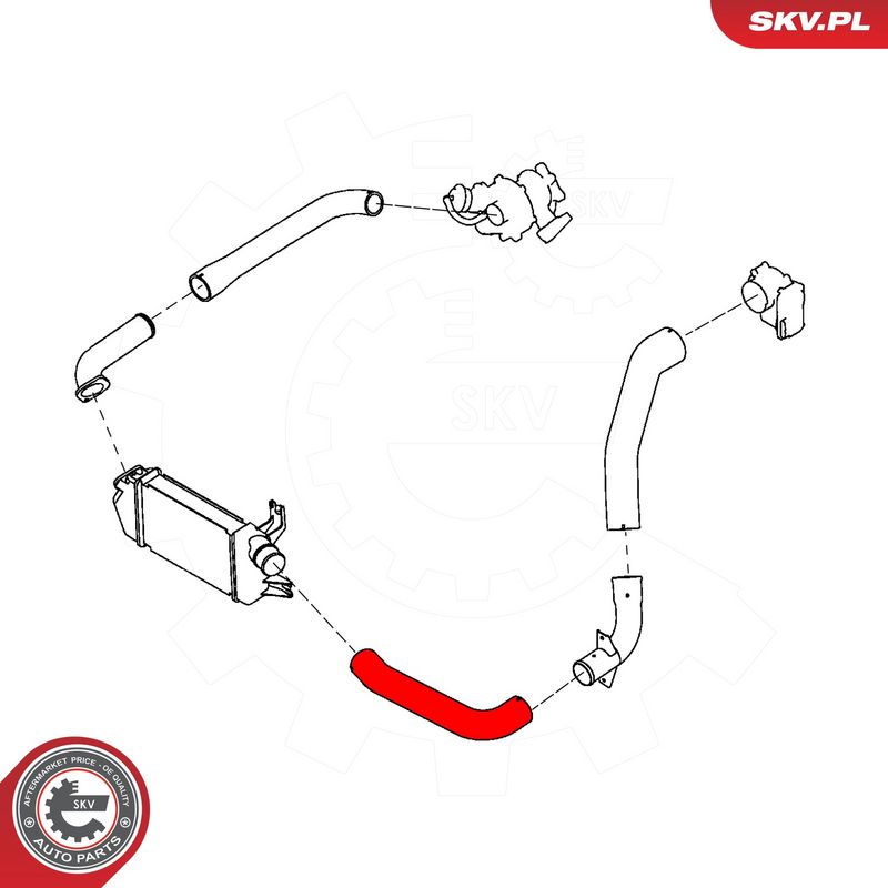 Laadimisõhu voolik, ESEN SKV 43SKV252
