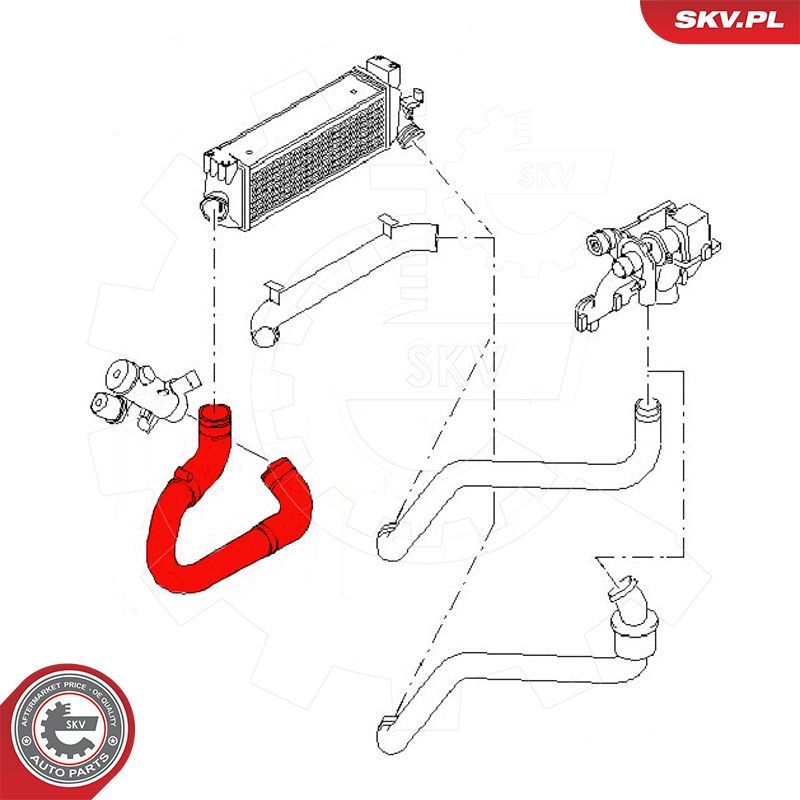 Шланг подачі наддувального повітря, Skv Germany 54SKV061