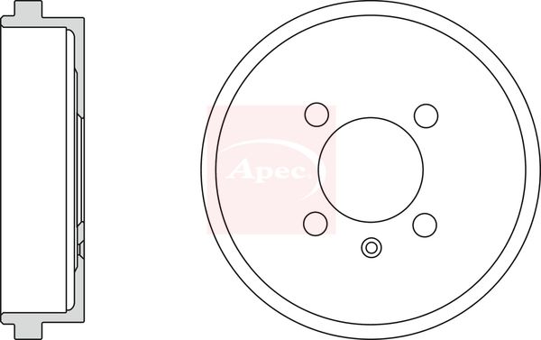APEC Brake Drum DRM9932