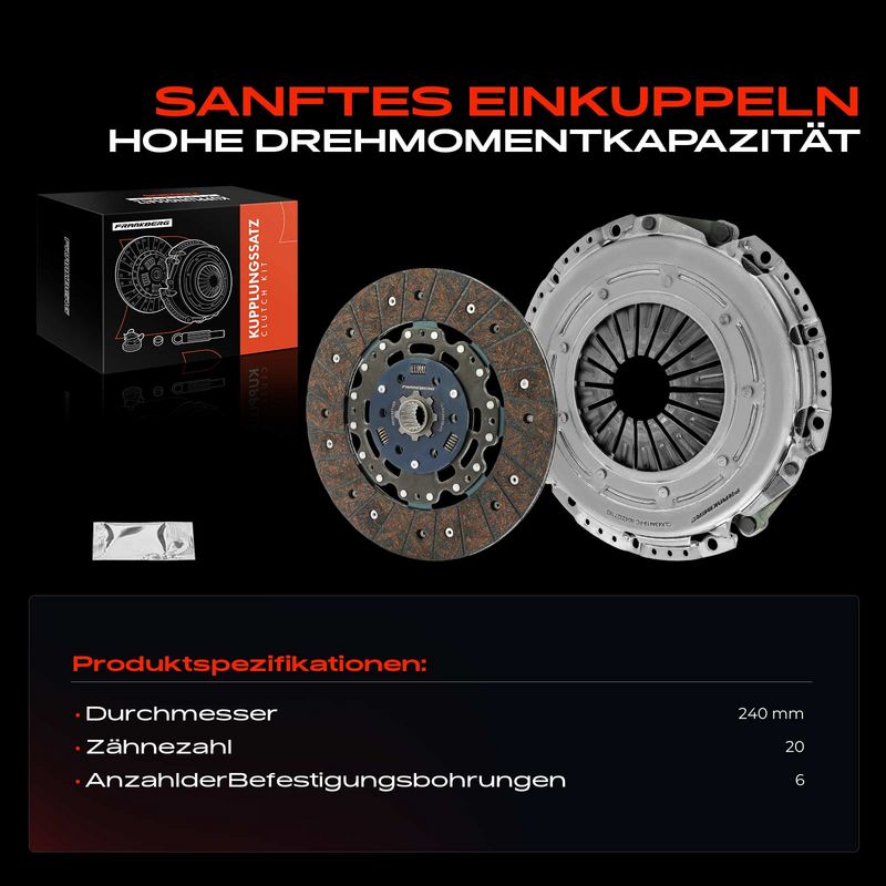Frankberg 5481FB0028807 Clutch Kit