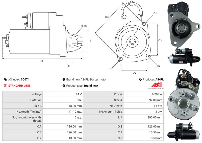AS-PL S0074 Starter