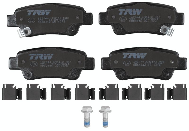 TRW GDB3446 Brake Pad Set, disc brake