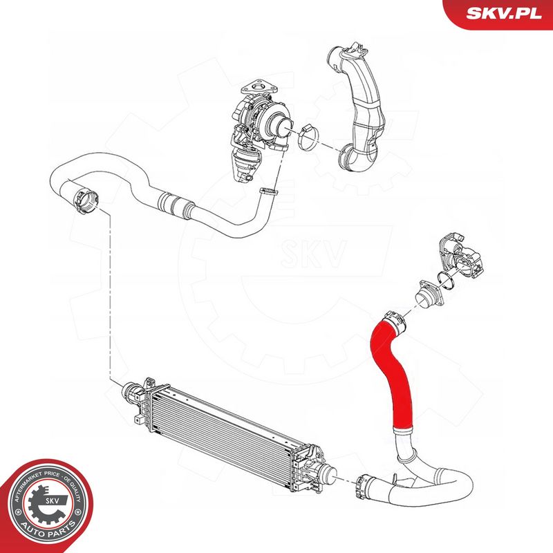 Laadimisõhu voolik, ESEN SKV 54SKV064