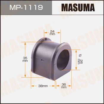 Втулка, стабілізатор, Masuma MP1119