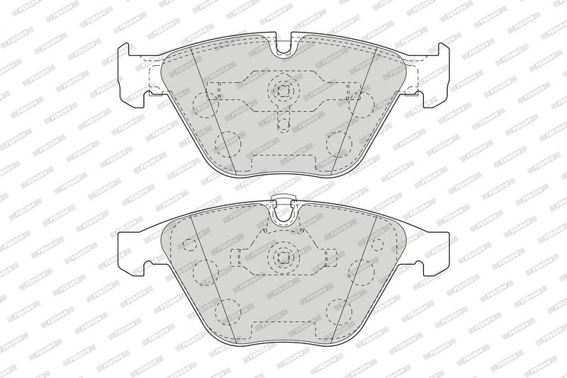 FERODO Plaquettes de frein à disque FDB1628