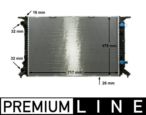 Product Image - Radiateur - CR910000P - MAHLE