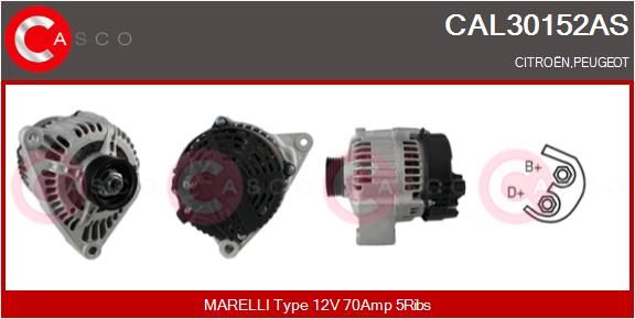 generátor CAL30152AS