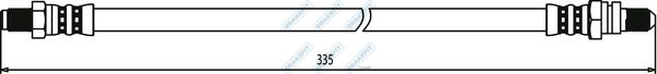 APEC Brake Hose BHO4057
