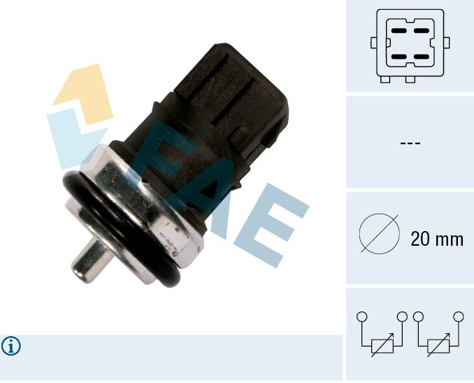 Sonde+température+liquide+refroidissement FAE 33810