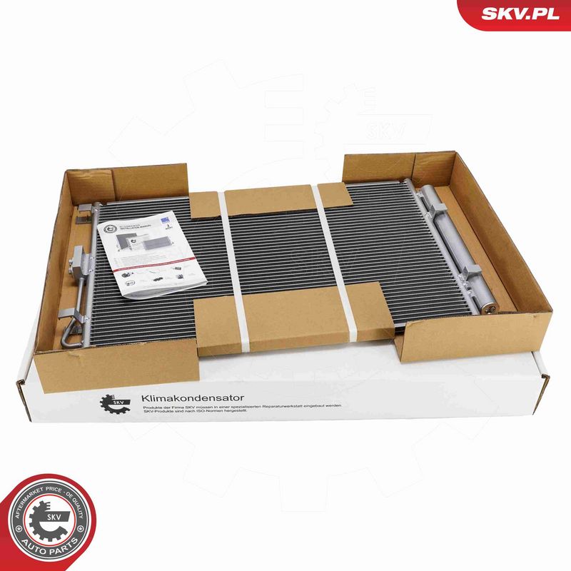 ESEN SKV 86SKV606 Condenser, air conditioning