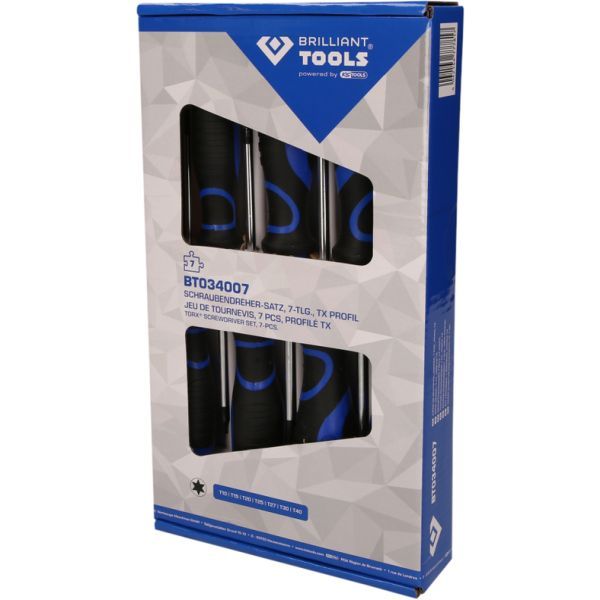 Kruvikeerajate komplekt, KS TOOLS BT034007
