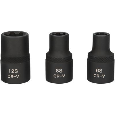 Set capete chei tubulare impact KS TOOLS 911.0895