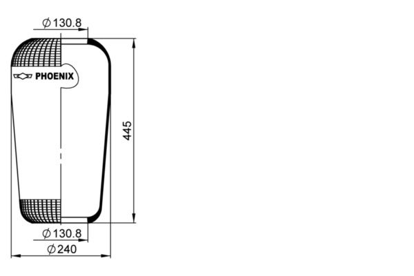Mech, pneumatické odpružení 1 F 21 C-5