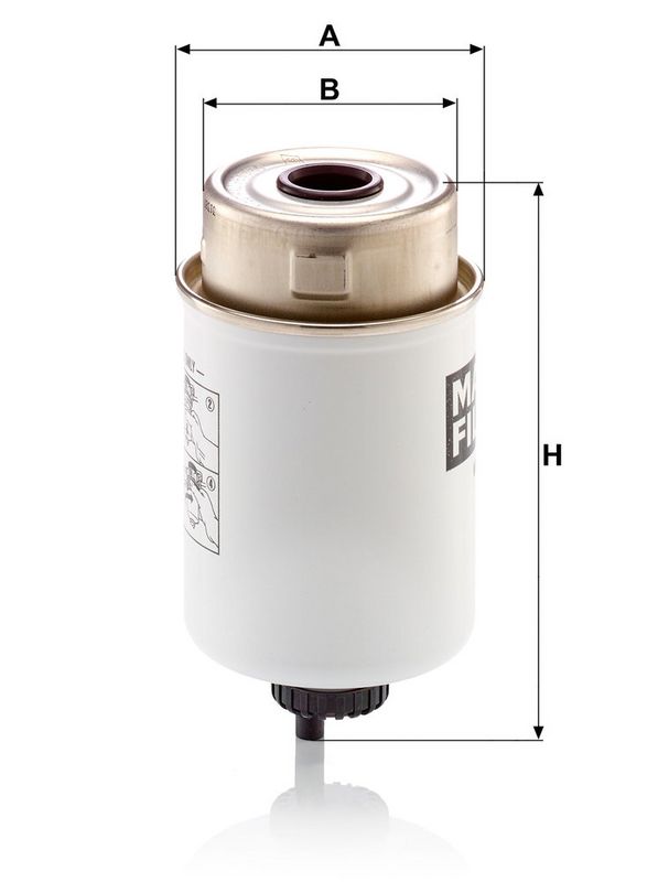 Kütusefilter, MANN-FILTER WK 8108