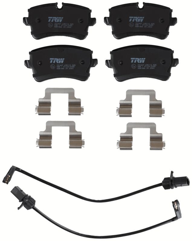 TRW GDB1866 Brake Pad Set, disc brake
