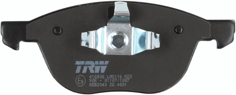 TRW GDB2043 Brake Pad Set, disc brake