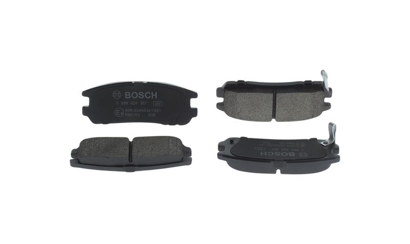 BOSCH Plaquettes de frein à disque 0 986 424 367
