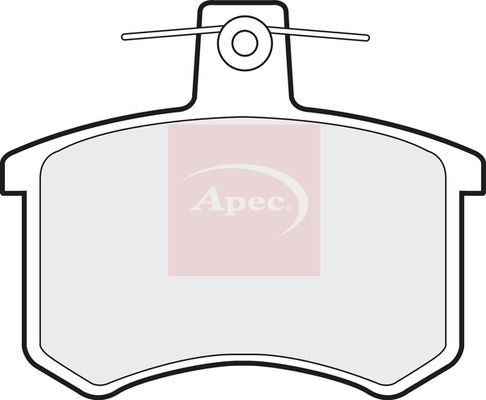 APEC Brake Pad Set, disc brake PAD371