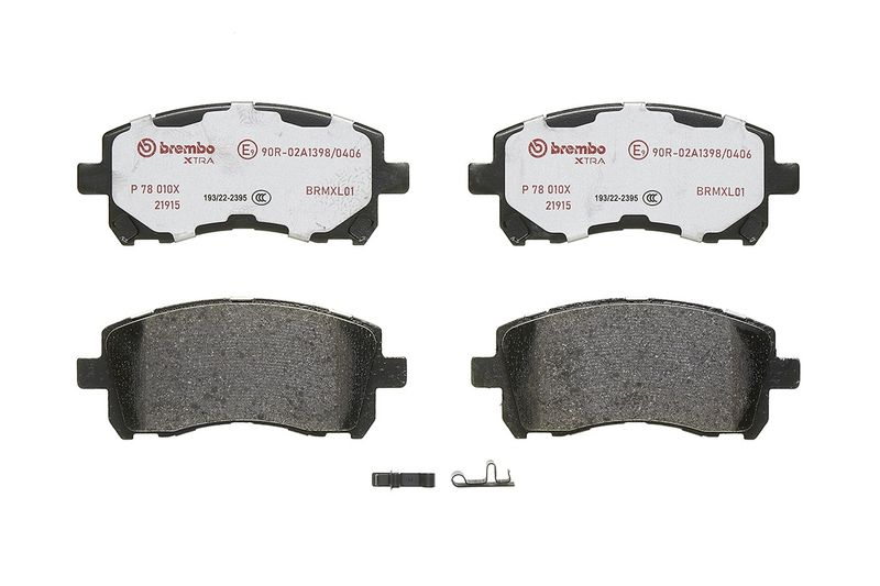 BREMBO P 78 010X Brake Pad Set, disc brake